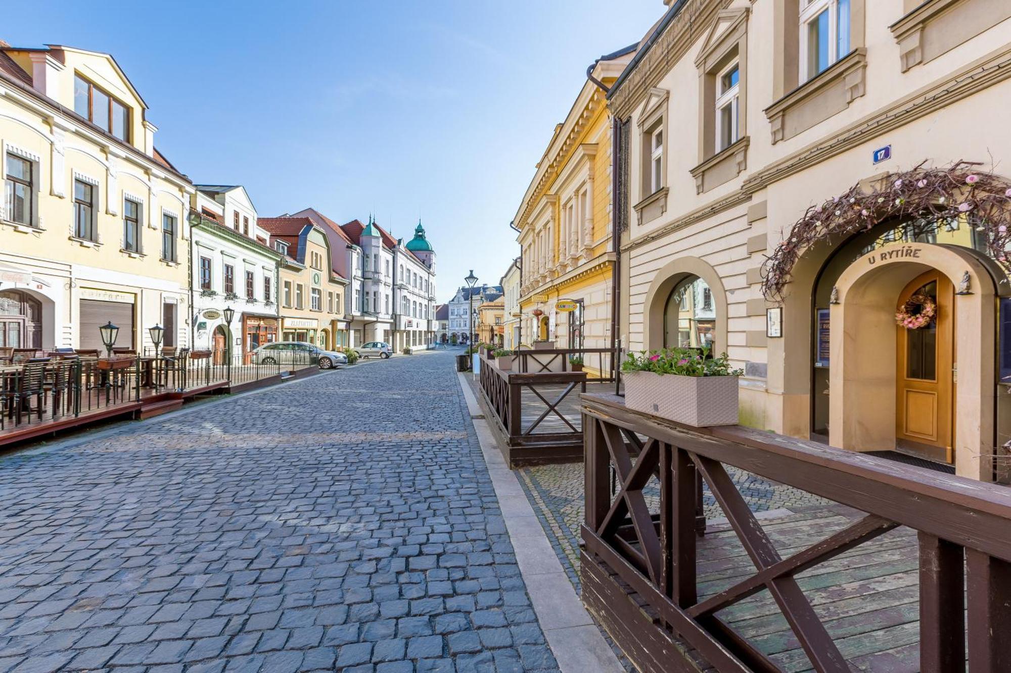 Hotel U Rytire Mělník Eksteriør billede