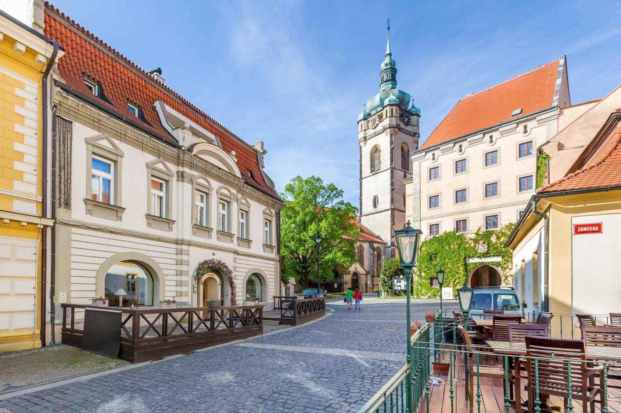 Hotel U Rytire Mělník Eksteriør billede