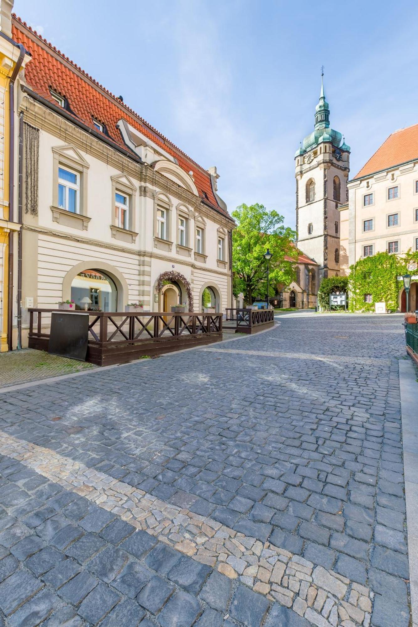 Hotel U Rytire Mělník Eksteriør billede