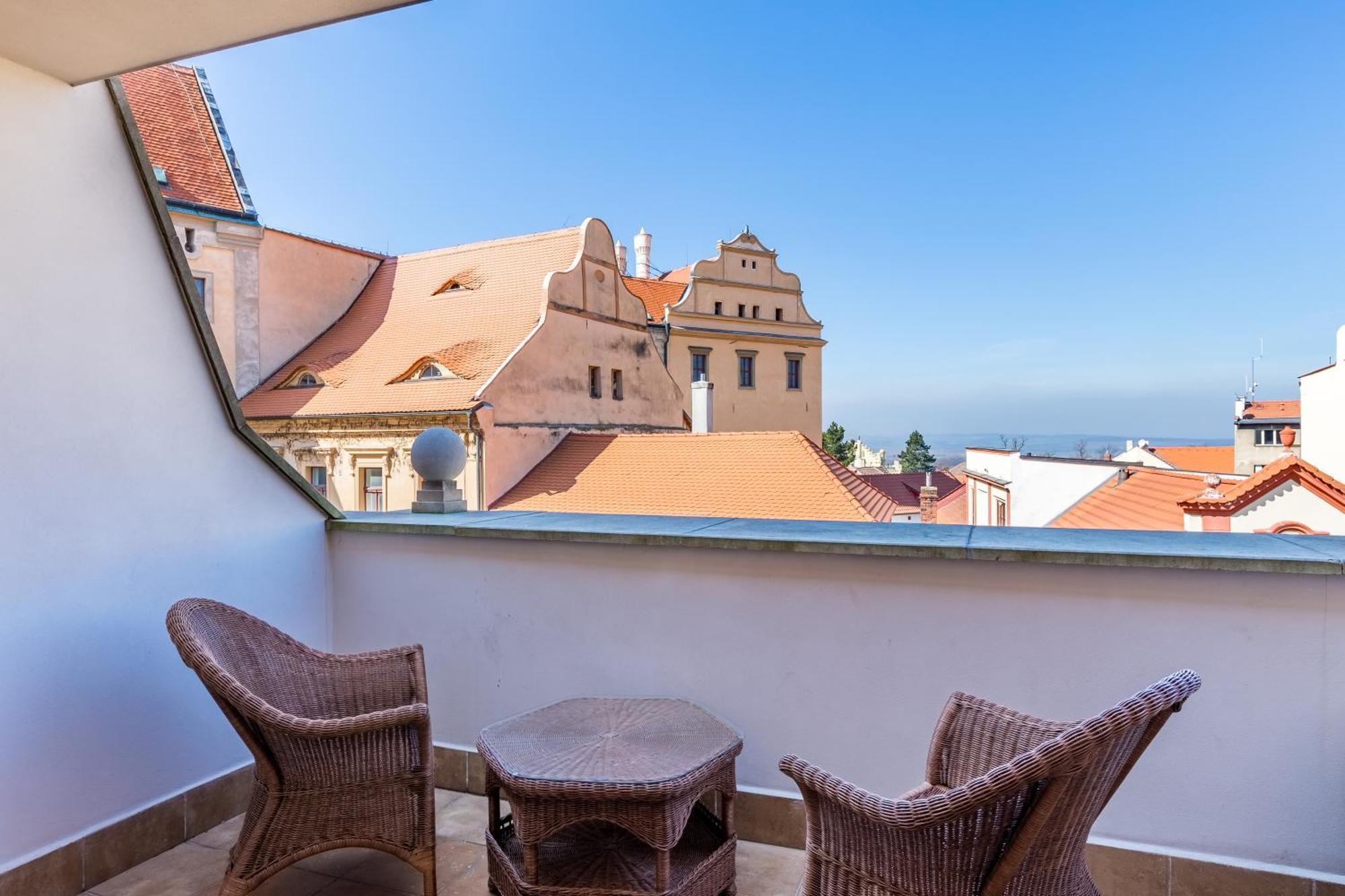 Hotel U Rytire Mělník Eksteriør billede